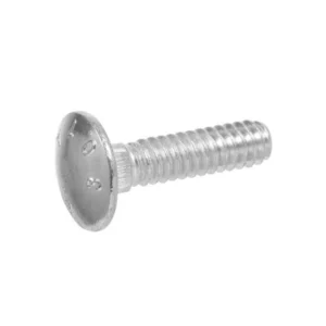 Stainless steel Phillips pan head machine screw with a flat head and a size of 6-32 x 1/4
